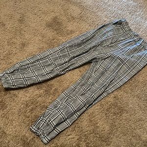 Plaid Parachute Pants 🧡